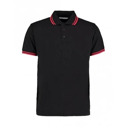 Kustom Kit KK409 polo marškinėliai vyriški, S, Black/Red image 1