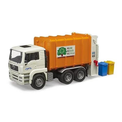 Bruder GARBAGE TRUCK 4080202-2696 Žaislinė šiukšliavežė image 2