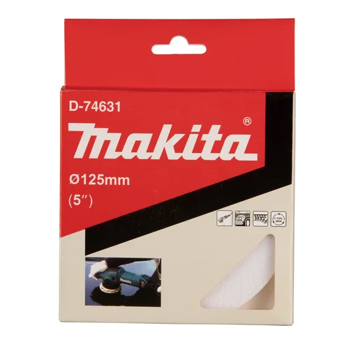 Makita D-74631 Poliravimo vilna, vidutinis, 125 mm image 3