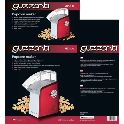 GUZZANTI GZ 131 Spragėsių aparatas image 2