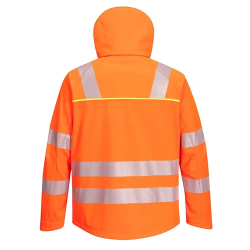 PORTWEST DX475 Hi-Vis Softshell striukė – XS, Yellow/Black image 2