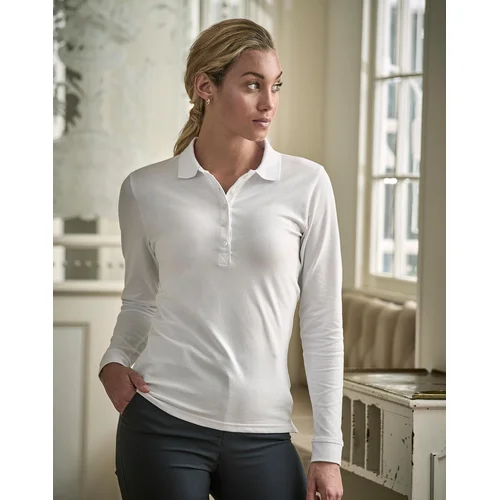 Tee Jays 146 polo marškinėliai M Baltos spalvos image 3