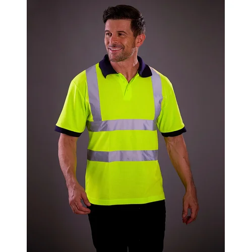 YOKO HVJ210 darbo polo marškinėliai L, Fluo Orange image 2