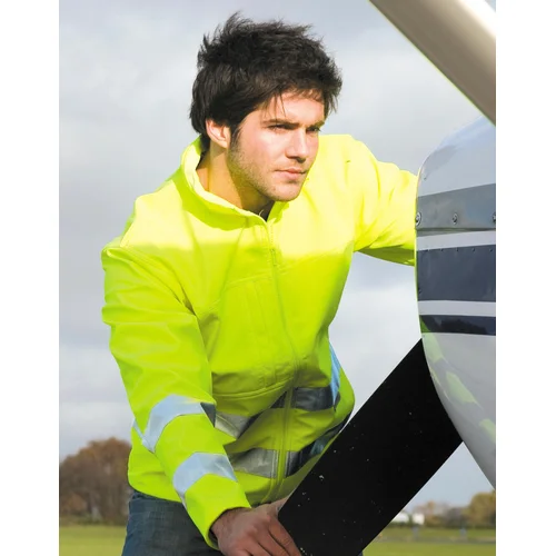 Gero matomumo Result R117X Softshell darbo striukė (M, Fluorescent Orange) image 3