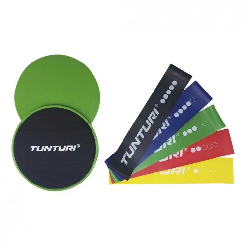 Tunturi 14TUSYO045 Mankštos gumų rinkinys, 18 cm skersmens image 1