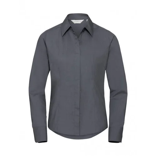 Russell 0R924F0 moteriški marškiniai ilgomis rankovėmis M, Corporate Blue image 1