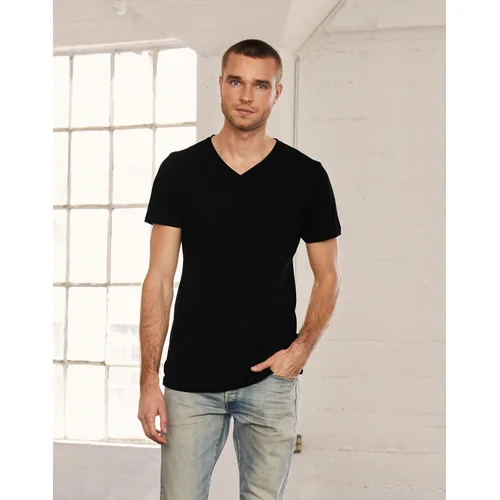 BELLA+CANVAS 3005/3005CVC Medvilniniai marškinėliai unisex 2XL Raudona image 3