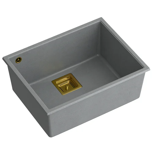 Quadron DAVID 50 HQD5542U5-G1, 550x420x225 mm, Pilka/Aukso image 3