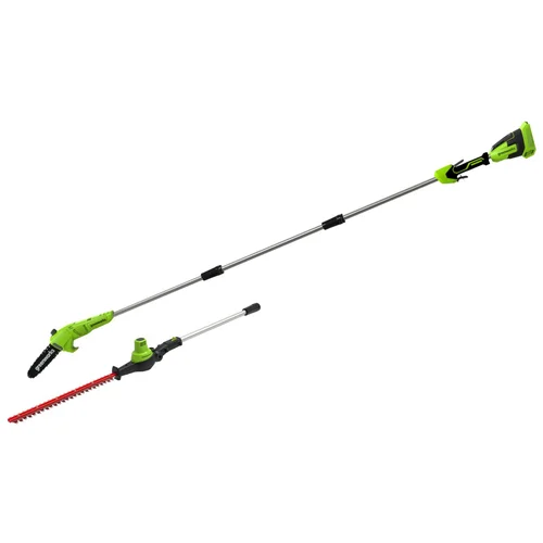 Greenworks GD40PSH 40V aukštapjovių ir gyvatvorių genėtuvo komplektas image 1