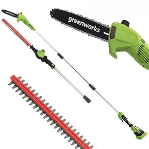 Greenworks GD40PSH 40V aukštapjovių ir gyvatvorių genėtuvo komplektas image 3