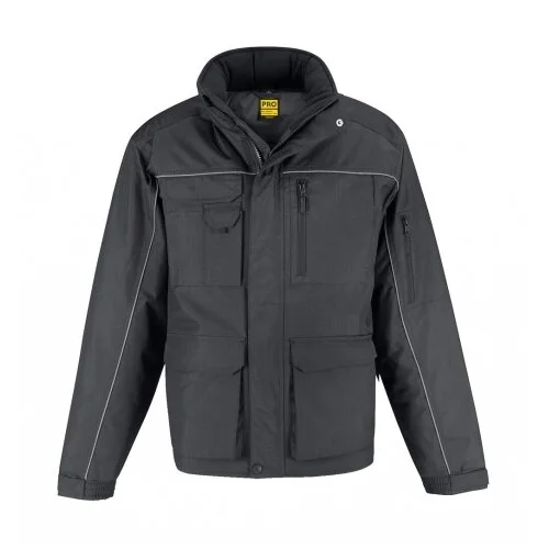 B&C JUC41 darbo striukė 2XL Dark Grey image 1
