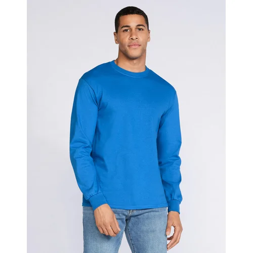 Gildan 2400 vyriški marškinėliai ilgomis rankovėmis, 2XL, Dark Heather image 2