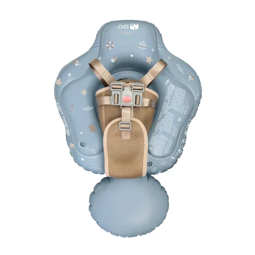 SIPO plaukimo ratas kūdikiams 6–36 mėn 11–18 kg mėlynas SWM103TR image 1