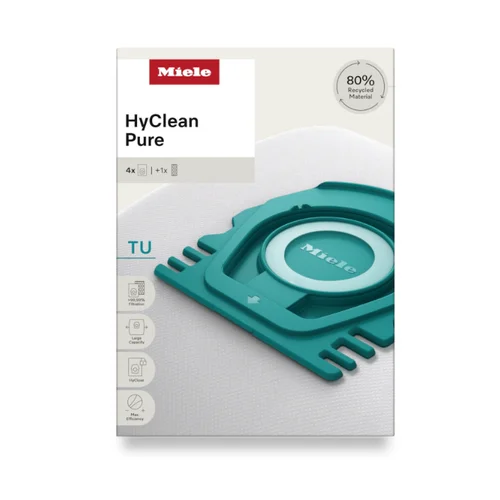 Dulkių siurblio maišelis MIELE HyClean Pure TU, 12557060, 4 vnt image 1