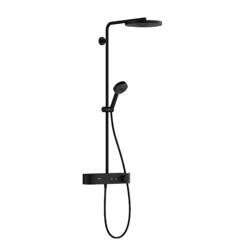 Hansgrohe Pulsify S 260 1jet EcoSmart, juoda matinė, 24221670 image 1
