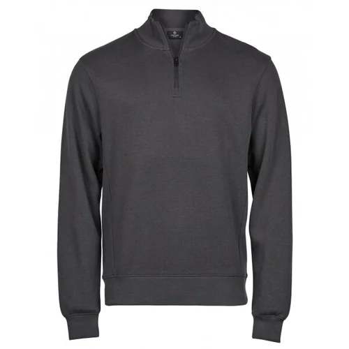 Vyriškas Tee Jays 5506 1/4 užtrauktuku užsegamas džemperis - 2XL, Juodos spalvos image 1