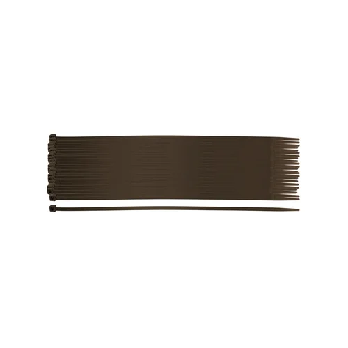 Užveržimo dirželiai 4,8 x 300 mm, 50 vnt, rudos spalvos image 1