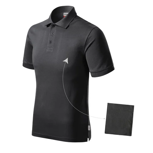 Malfini R20 Vyriški polo marškinėliai 2XL Ebony gray image 3