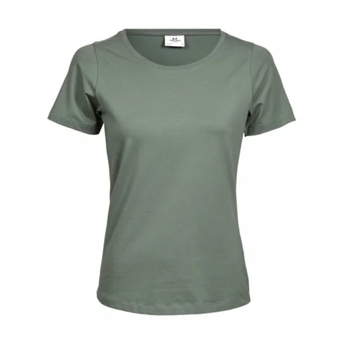 Moteriški medvilniniai Tee Jays 580 marškinėliai - S, Powder Grey image 1
