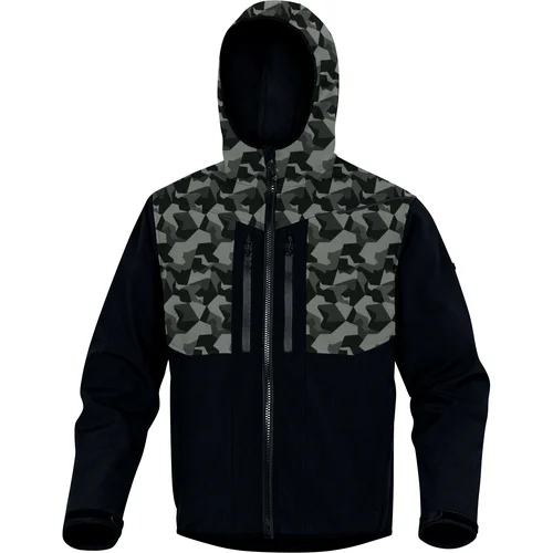 DELTAPLUS HORTEN2 Softshell tampri striukė 3XL Juoda-Oranžinė image 3