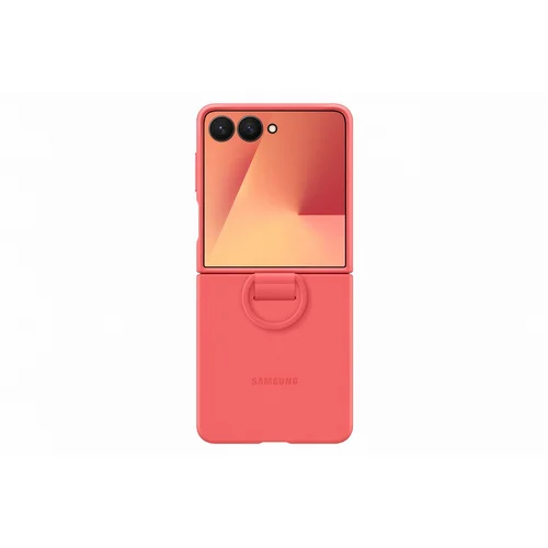 PF766TREGWW Silikoninis žiedinis dėklas Samsung Galaxy Flip7, Raudona image 1