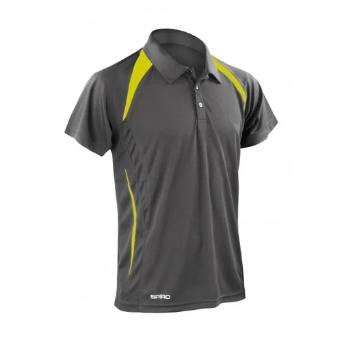 Spiro S177M polo marškinėliai trumpomis rankovėmis - S, Red/White image 1