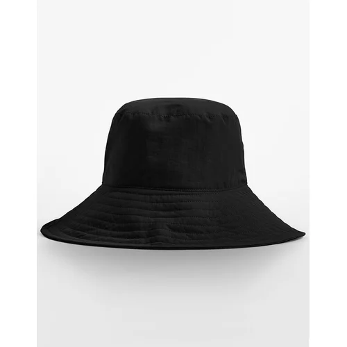 Beechfield B788R kepurė nuo saulės, platūs kraštai, One Size, Juoda image 1