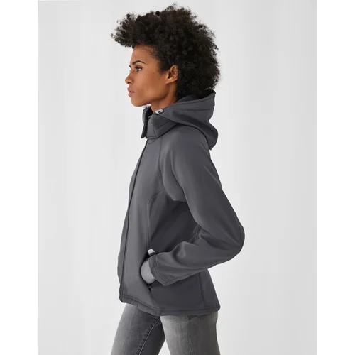 B&C JW937 Softshell striukė - S, Juoda image 3
