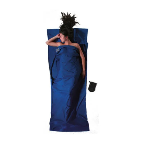 Kelioninė patalynė COCOON TravelSheet Cotton – Tamsiai mėlyna image 2