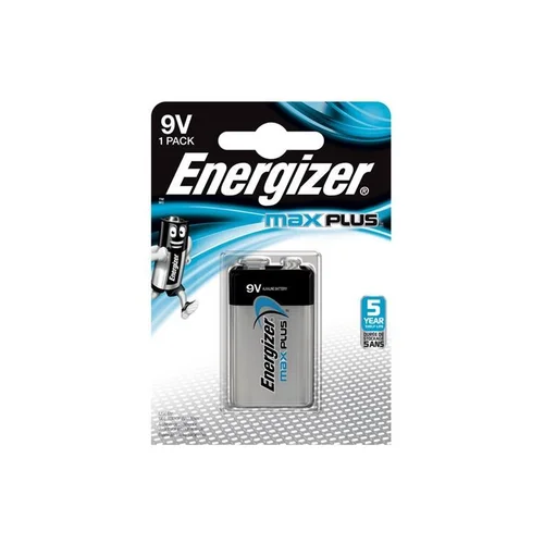 Energizer MAX PLUS 9V/6LR61 šarminė baterija image 2