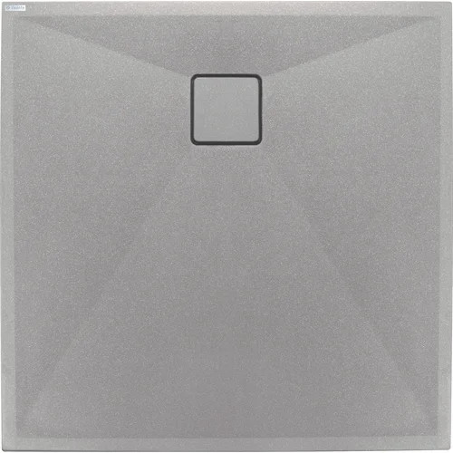 Deante Correo KQR_S42B Dušo padėklas 80x80, Metalinė pilka image 2