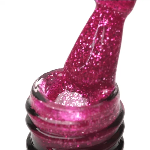 OCHO NAILS Glitter G13 hibridinis nagų lakas 5 g image 3