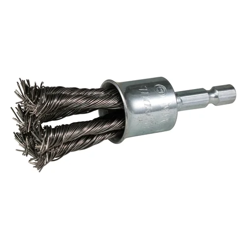 Makita D-76744 kūgio formos šveitimo šepetys, 19 mm, su 1/4'' šešiakampiu antgaliu image 2