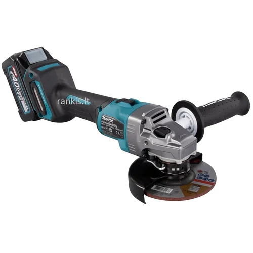Makita GA005GM201 XGT 40Vmax kampinis šlifuoklis image 1