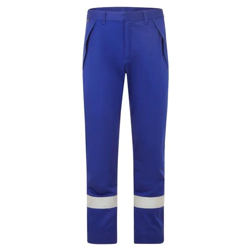 Cheminėms medžiagoms PORTWEST FR417 atsparios kelnės - 44, Royal Blue image 3