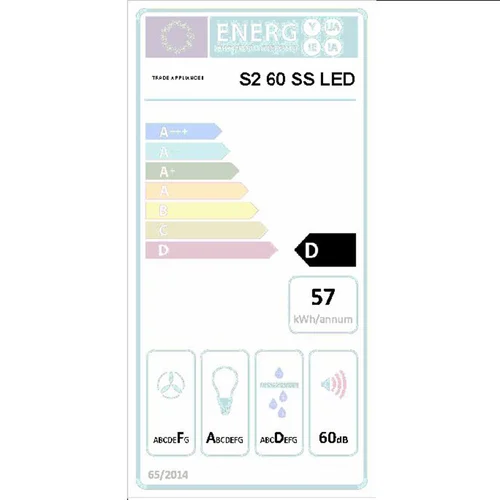 Įmontuojamas gartraukis Allenzi S2 60 SS LED image 3