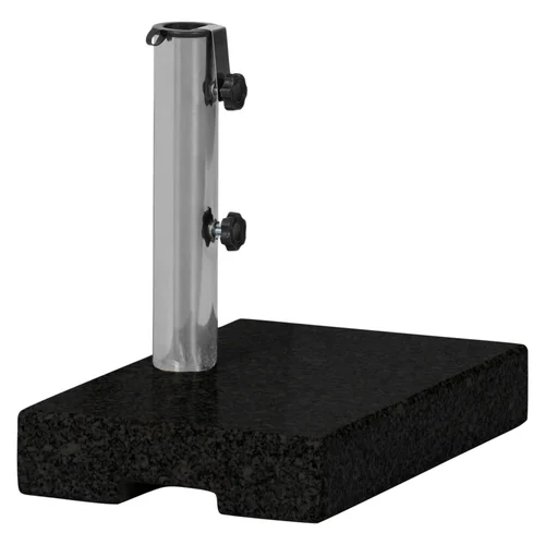 Lauko skėčio pagrindas 45 x 28 cm, 25 kg, Juodas image 2