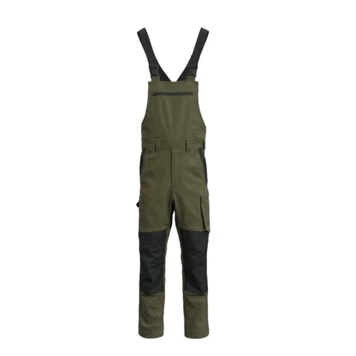 Tamprus BoSafety COMBO medvilninis puskombinezonis - 64, Olive/Juoda image 2