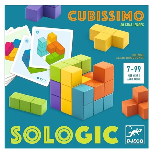 Djeco Cubissimo DJ08477 Medinių figūrų gaminimo rinkinys image 2