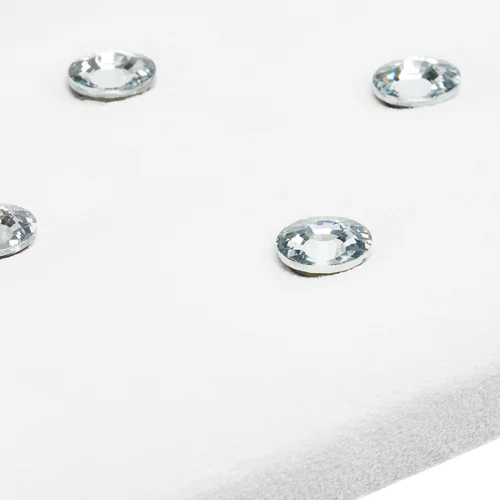 Momo Diamond Velvet manikiūro porankis, baltas image 3