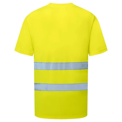 PORTWEST ES478 Gero matomumo marškinėliai trumpomis rankovėmis 6XL Geltona image 2