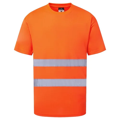 PORTWEST ES478 Gero matomumo marškinėliai trumpomis rankovėmis 6XL Geltona image 3