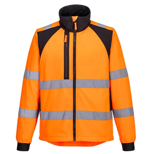PORTWEST Gero matomumo Softshell darbo striukė M, Geltona/Juoda image 1