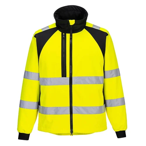PORTWEST Gero matomumo Softshell darbo striukė M, Geltona/Juoda image 3