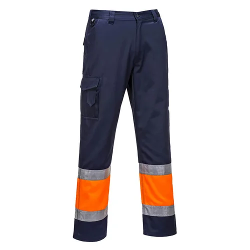 PORTWEST L049 kelnės - XXL, Yellow/Teal image 1
