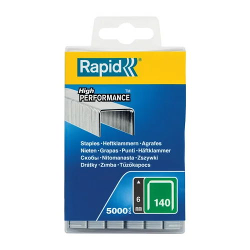 Rapid kabės 140/06, 6 mm, 5000 vnt., žalia image 3
