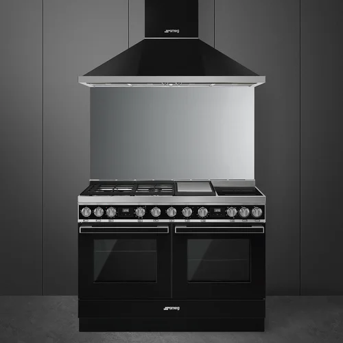 SMEG CPF120IGMPBL Kombinuota viryklė, 120 cm, Juoda image 2