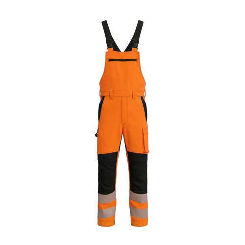 BoSafety BP-COMBO puskombinezonis Hi-Vis Geltona/Juoda 60 image 1