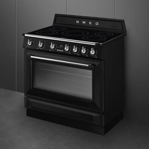 Smeg TR90IMBL Indukcinė viryklė su elektrine orkaite image 2