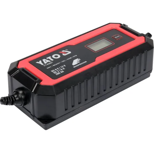Yato Akumuliatorių įkroviklis YT-83001 6V/2A–12V/8A su LCD image 3